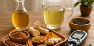 Condimentele care pot ajuta la controlul glicemiei în diabetul de tip 2 – beneficii, utilizare și precauții Condimente naturale precum scorțișoară, turmeric, ghimbir, cuișoare și semințe de schinduf, benefice pentru reglarea glicemiei în diabetul de tip 2