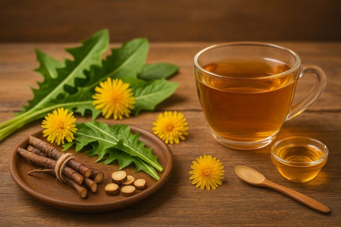 papadie-beneficii-ficat-digestie-cancer.jpg Frunze și rădăcini de păpădie, ceai cald și flori galbene – remedii naturale pentru ficat, rinichi și digestie.