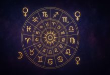 Alina Bădic, horoscop până pe 12 octombrie 2025. Mercur poartă veștile! Racii își schimbă destinele, Leii își îndeplinesc o mare dorință, Săgetătorii află care sunt dușmanii ascunși Zodiac cosmic cu simboluri planetare pe fundal albastru-violet