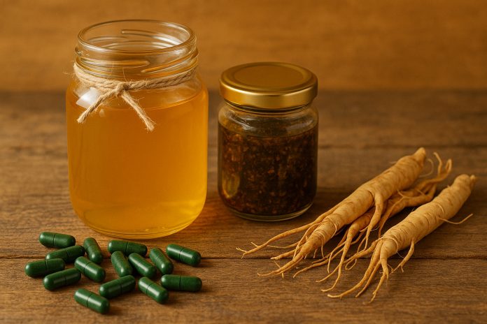 energie-vitalitate-naturala.jpg Suplimente naturale cu propolis, spirulină și ginseng pentru energie și vitalitate