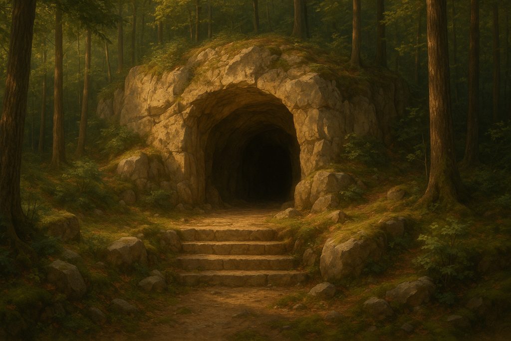 Peștera Sfântului Andrei din județul Constanța, loc considerat prima biserică creștină din România