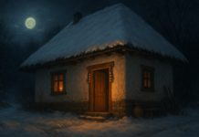 Ce trebuie să faci în noaptea Sfântului Andrei ca să-ți meargă bine tot anul următor Casă tradițională luminată în noaptea Sfântului Andrei, simbol al obiceiurilor și ritualurilor românești