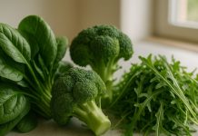 Medicii avertizează: vitamina care poate crește riscul de tromboză dacă este consumată în exces Legume verzi bogate în vitamina K, imagine ilustrativă pentru un articol despre aportul echilibrat de vitamine și riscul de tromboză