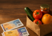 Tichete sociale suplimentare de Crăciun! Pensionarii care primesc bani în plus pentru coșul de Sărbători Tichete sociale oferite pensionarilor din Iași pentru cumpărăturile de Sărbători