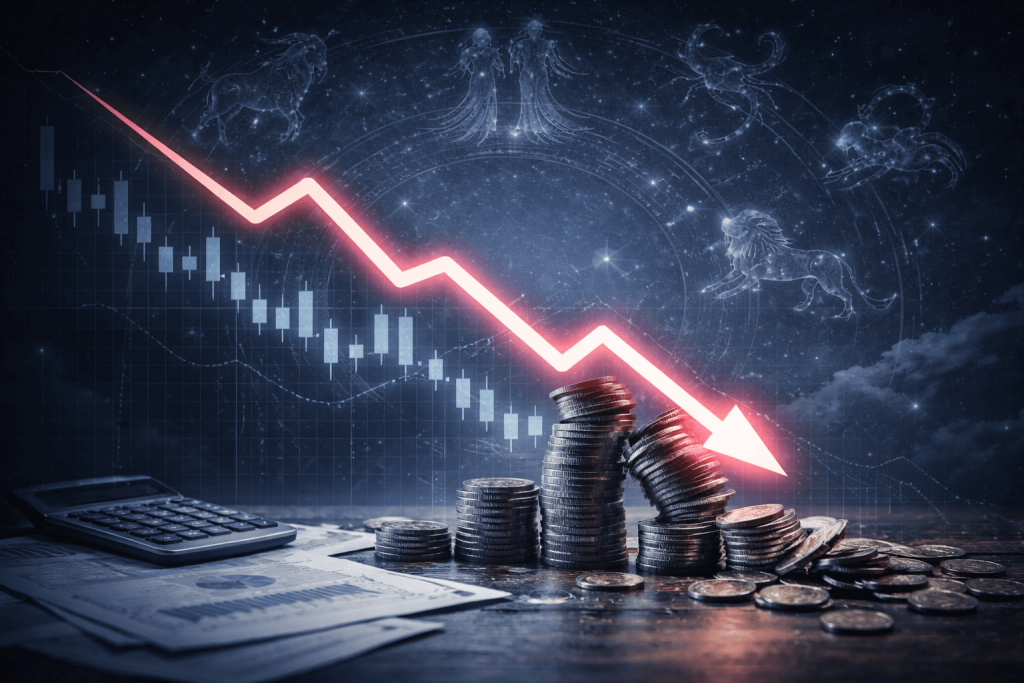 Zodii expuse pierderilor financiare în 2026, potrivit astrologilor.