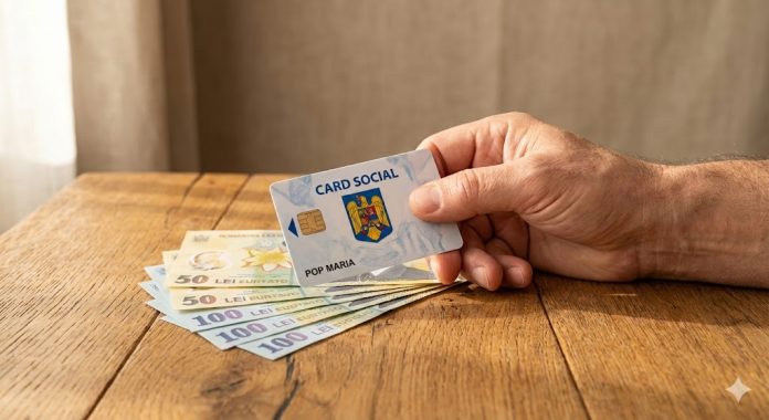 banii-mai-devreme-decembrie-800x450 Talon de pensie și card bancar pe masă, simbol al plăților virate anticipat în decembrie.