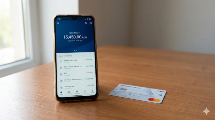 Notificare de plată pe telefon și card bancar – beneficiarii verifică banii virați