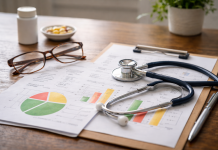 Colesterolul crescut nu dă dureri. Semnele apar înainte să fie prea târziu Analize de sânge pentru colesterol, sugerând risc metabolic fără simptome