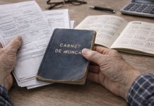 Ce se întâmplă dacă îți lipsesc ani de muncă și nu poți ieși la pensie Documente de muncă și calendar 2026, sugerând ani lipsă pentru ieșirea la pensie