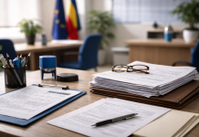 Documente și spațiu oficial, ilustrând schimbările privind pensiile speciale în 2026