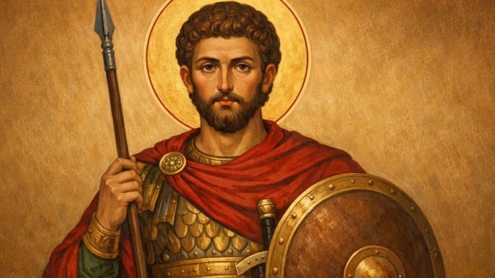 sfantul-teodor-tiron-17-februarie Sfântul Mare Mucenic Teodor Tiron, sărbătorit pe 17 februarie în calendarul ortodox
