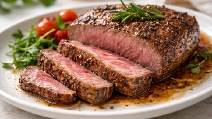 Friptură de porc sau vită fragedă, gătită corect pentru o textură suculentă