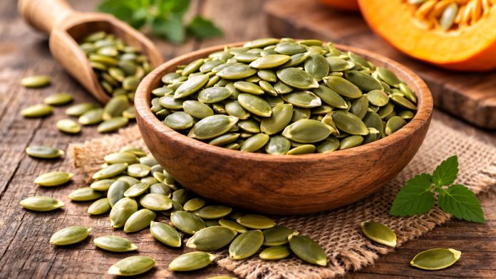 Semințe de dovleac crude, sursă naturală de zinc, fibre și grăsimi sănătoase, prezentare informativă