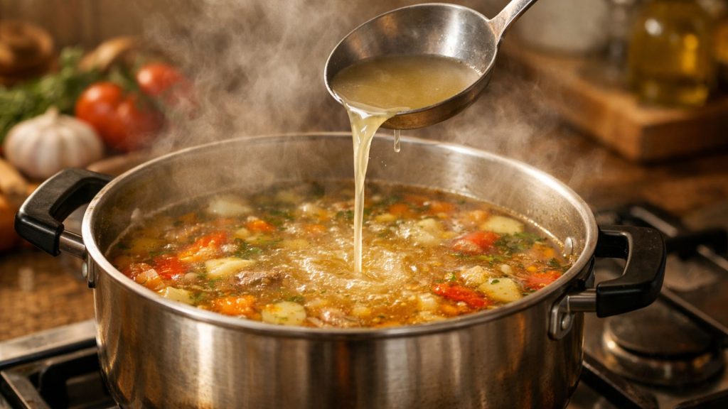Momentul potrivit pentru a adăuga borșul în ciorbă pentru gust autentic