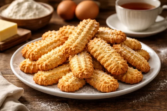 Biscuiți de casă tradiționali, fragezi, preparați după rețeta copilăriei