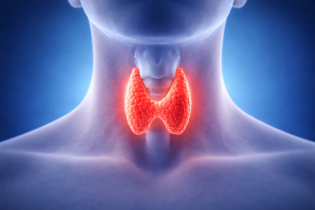 Alimente precum cafea, zahăr și prăjeli, asociate cu probleme ale tiroidei