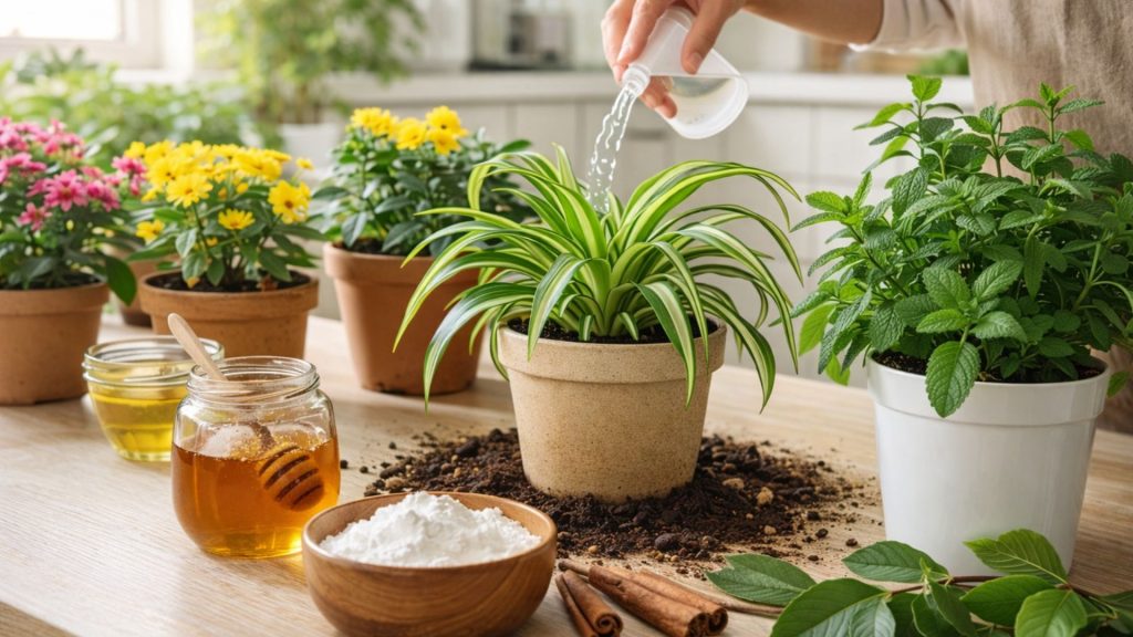 fertilizator natural pentru plante preparat acasă