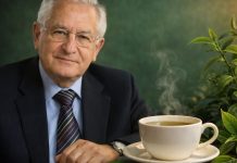 Vlad Ciurea vorbind despre beneficiile ceaiului verde pentru creier