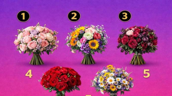 alege buchet flori test personalitate 5 variante