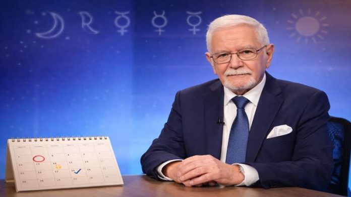 Calendar și simboluri care sugerează influența zilei de naștere asupra norocului