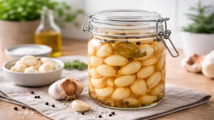 usturoi fermentat in borcan preparat acasa beneficii si reteta