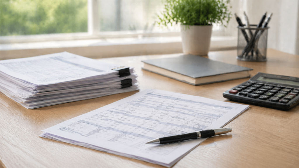 Documente pentru indemnizația de creștere a copilului pe birou