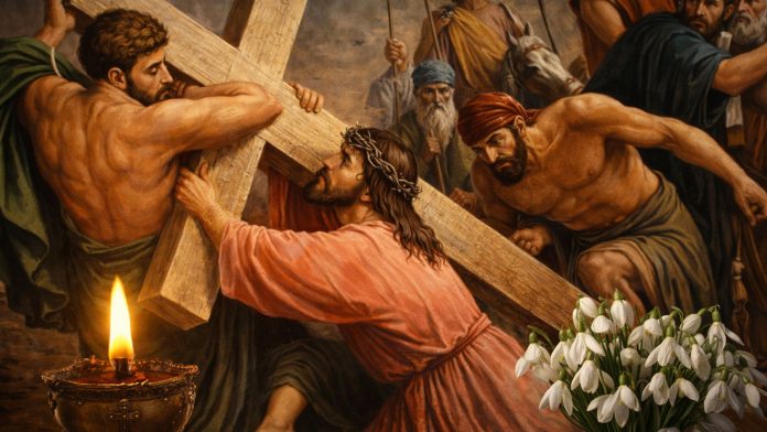 vinerea-mare-interdictii Icoană cu răstignirea lui Iisus în Vinerea Mare