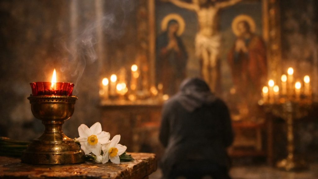 Răstignirea lui Iisus și rugăciunea din Vinerea Mare