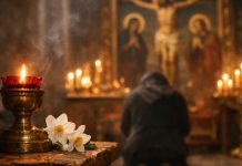 Rugăciunea din Vinerea Mare către Mântuitor se citește pentru iertarea păcatelor Răstignirea lui Iisus și rugăciunea din Vinerea Mare