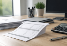 Se schimbă salariile pentru mii de angajați. Cine ar putea primi mai mulți bani în perioada următoare Documente salariale și fluturaș de salariu pe birou