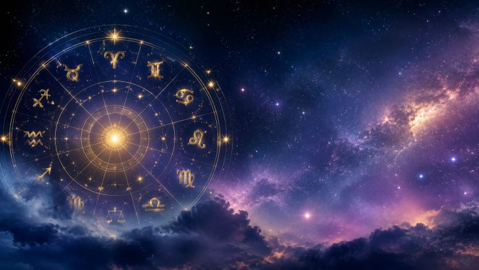 horoscop-zodii-23-mai.jpg Horoscop pentru 23 mai 2026 cu simboluri zodiacale și atmosferă astrologică