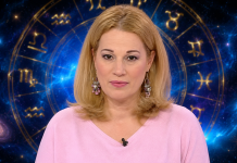 Camelia Pătrășcanu: luna în care viața multor zodii se schimbă radical. Decizii importante, surprize și finaluri de etape Camelia Pătrășcanu în prim-plan, fundal zodiacal luminos cu cerc astrologic și efecte cosmice.