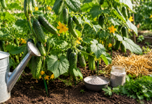 Hrana naturală folosită pentru stimularea creșterii și producției de castraveți
