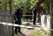 Polițiștii au auzit strigăte de sub pământ în timpul unei anchete. Ce au descoperit când au început să sape Polițiști descoperind un beci ascuns în timpul unei anchete