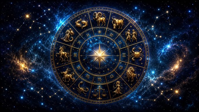 horoscop-2-iunie-2026.jpg Horoscop 2 iunie 2026 cu simbolurile celor 12 zodii pe fundal cosmic astral.