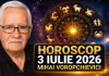 Horoscop 3 iulie 2026, cu Mihai Voropchievici. Schimbări importante pentru toate zodiile. Unii nativi primesc vești neașteptate Mihai Voropchievici alături de simboluri zodiacale pentru horoscopul zilei de 3 iulie 2026
