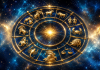 Horoscop 21 iunie 2026. Solstițiul de vară schimbă destinul mai multor zodii. Vești importante despre bani, iubire și planuri de viitor Cerc zodiacal luminos și simboluri astrologice pentru horoscopul zilei de 21 iunie 2026.