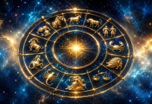 Horoscop 21 iunie 2026. Solstițiul de vară schimbă destinul mai multor zodii. Vești importante despre bani, iubire și planuri de viitor Cerc zodiacal luminos și simboluri astrologice pentru horoscopul zilei de 21 iunie 2026.