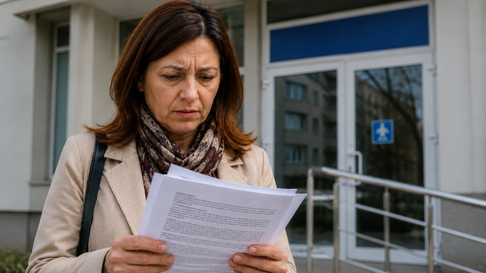 drepturi-grad-handicap-romania.jpg Persoană analizând certificat de încadrare în grad de handicap și documente oficiale.