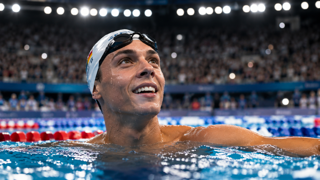 David Popovici câștigă aurul la 100 metri liber la Campionatele Europene de la Paris