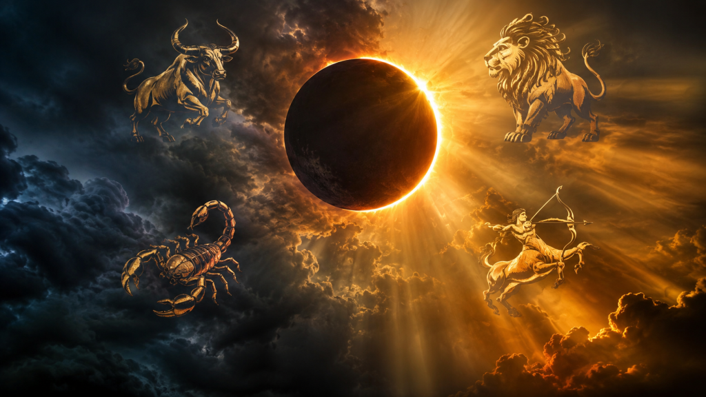 Cele patru zodii pentru care perioada se schimbă după eclipsa din 12 august