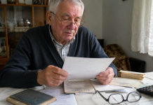 Ai muncit înainte de 2001? Adeverința care îți poate aduce bani în plus la pensie. Mulți pensionari nu știu că trebuie să o verifice Pensionar care verifică documentele și adeverințele pentru veniturile obținute înainte de 2001 care pot conta la recalcularea pensiei.