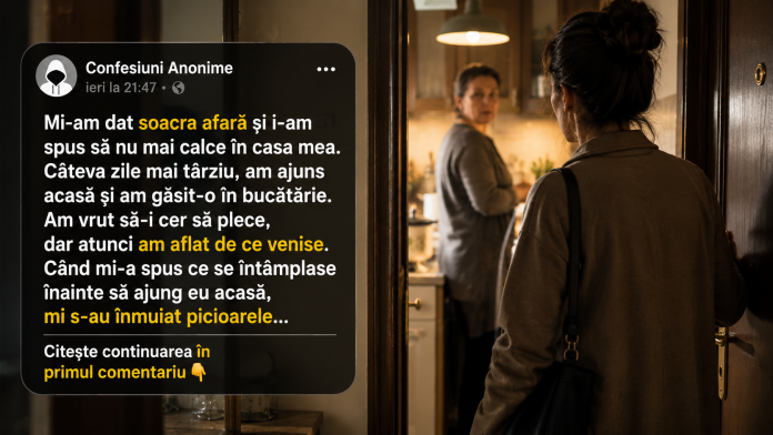 soacra-copii-poveste-emotionanta.jpg Bunică alături de doi copii într-o bucătărie, într-o poveste emoționantă de familie