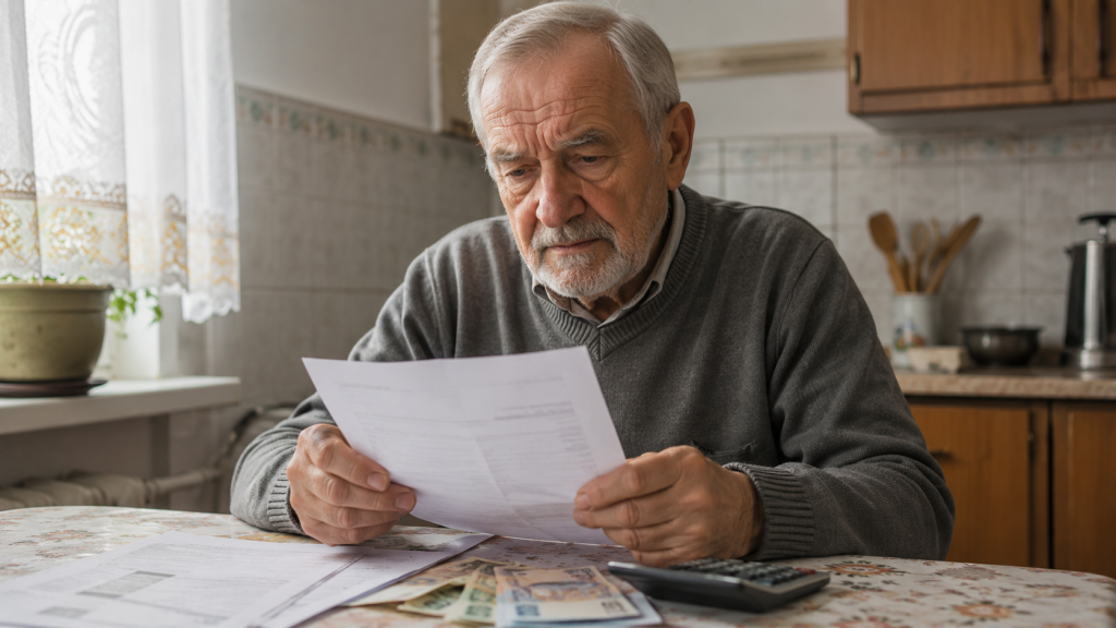 Calcul orientativ al pensiei în 2026 pentru o persoană cu 35 de ani de muncă și venituri salariale între 4.000 și 5.000 de lei.