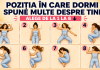 Poziția în care dormi spune mai multe despre tine decât crezi. Alege una dintre cele 8 și vezi ce dezvăluie despre tine Opt poziții de somn și ce pot dezvălui acestea despre personalitatea ta.