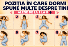 Poziția în care dormi spune mai multe despre tine decât crezi. Alege una dintre cele 8 și vezi ce dezvăluie despre tine Opt poziții de somn și ce pot dezvălui acestea despre personalitatea ta.