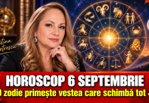 Horoscop Cristina Demetrescu 6 septembrie 2026. O zodie primește un avertisment serios, iar pentru alta se poate schimba totul Horoscop Cristina Demetrescu pentru 6 septembrie 2026 și previziunile celor 12 zodii