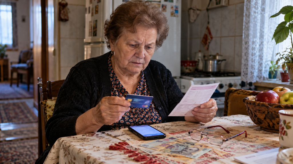Când intră pensiile pe card și prin Poșta Română în octombrie 2026