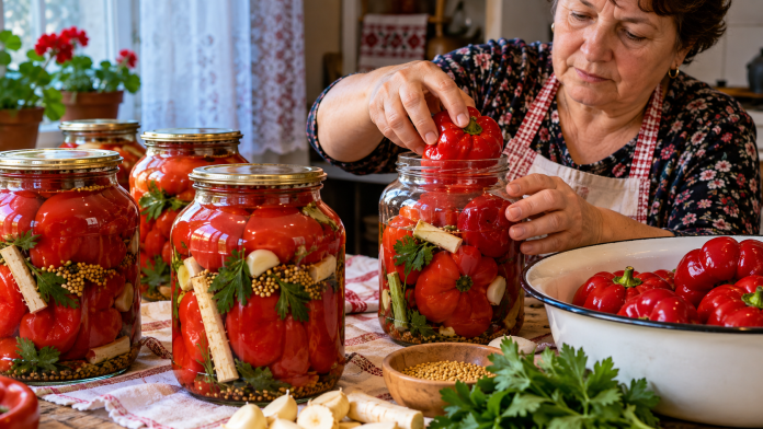 gogosari-in-otet-iarna.jpg Gogoșari în oțet pentru iarnă, tari și crocanți