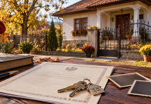 Soțul moare, iar casa era pe numele lui. Cât îi revine soției și cât primesc copiii la moștenire Casă moștenită de soție și copii după decesul soțului